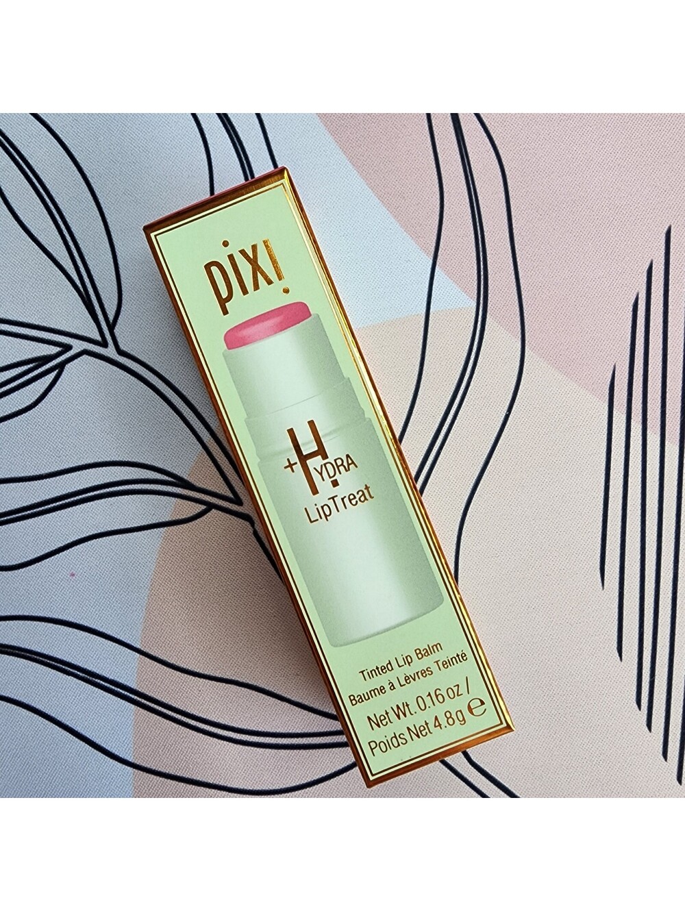 pixi +Hydra LipTreat Tinted Lip Balm Rosette Pink